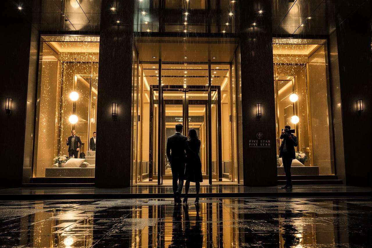 热点爆料 - 顶流男星深夜密会神秘女子，酒店同框照曝光引全网热议